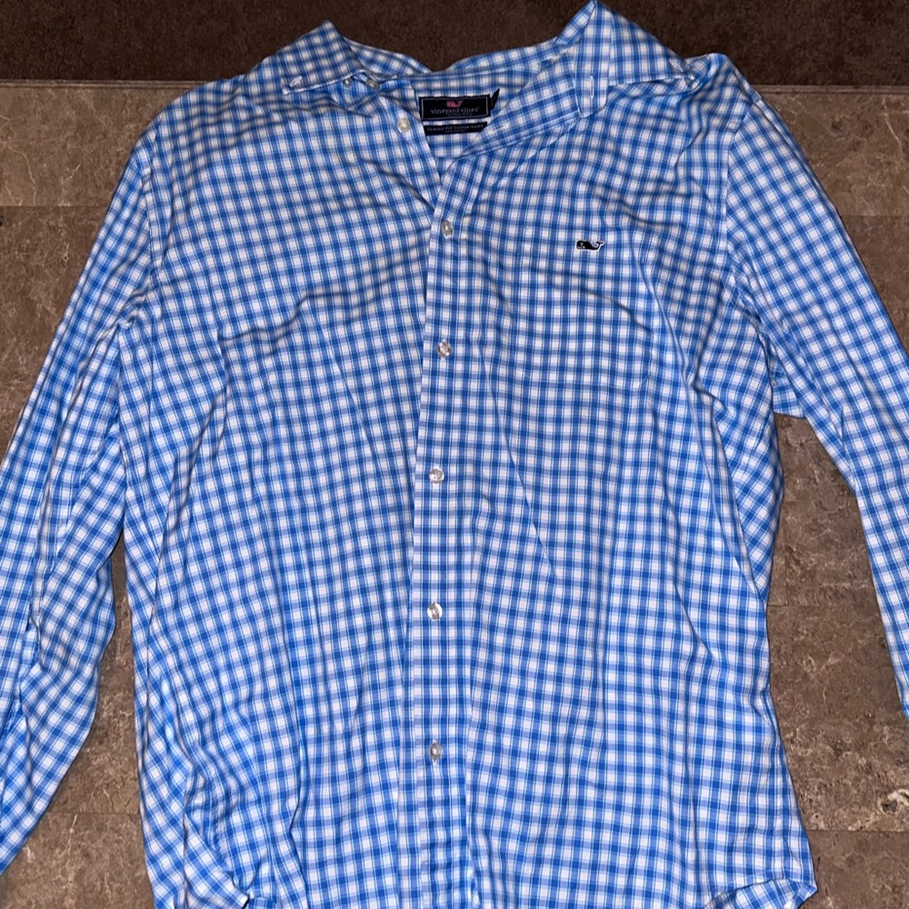 Men’s vineyard vines long sleeve button down